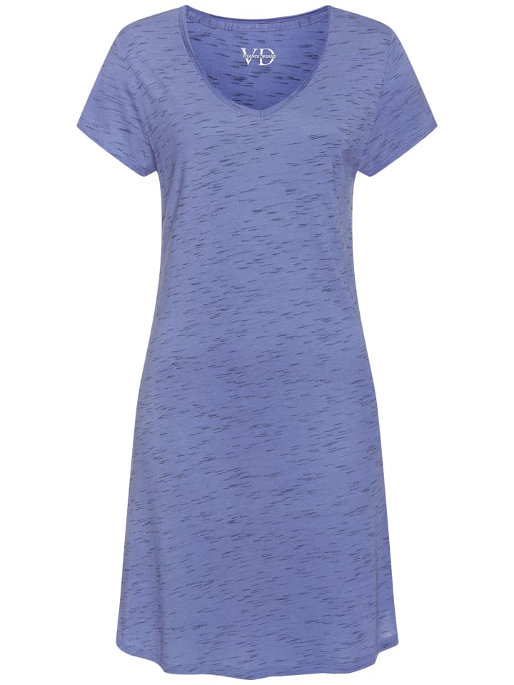 Ночная рубашка в цвете фиолетовый меланж VIVANCE DREAMS
Ночная рубашка в цвете фиолетовый меланж VIVANCE DREAMS