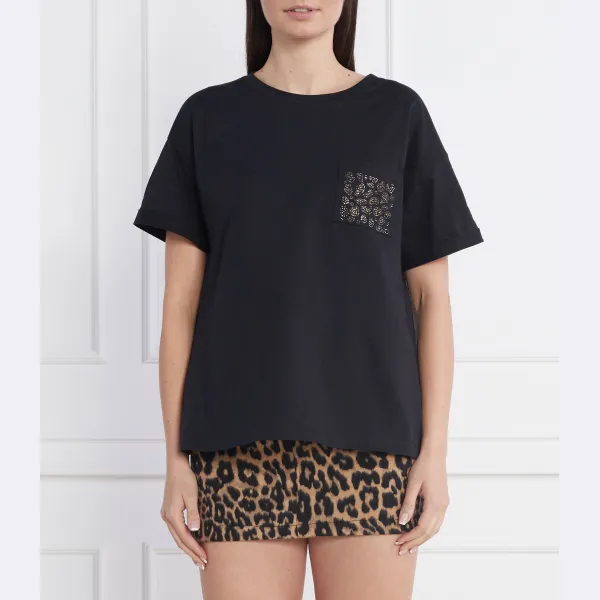 Футболка свободного кроя Liu Jo, черный
Футболка свободного кроя Liu Jo, черный