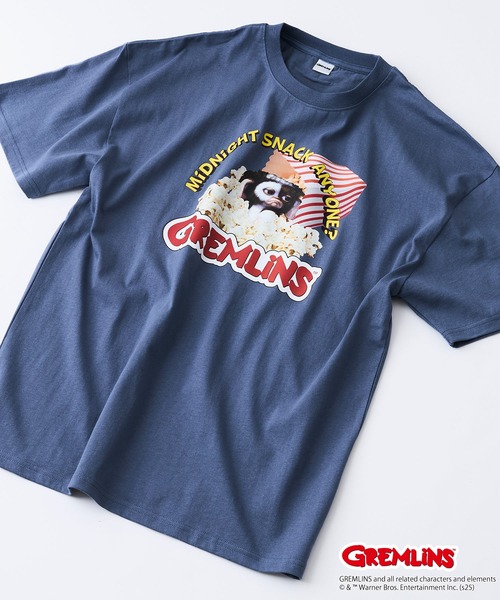 Футболка унисекс свободного кроя с приспущенными плечами и принтом Gremlins JEANS MATE, синий
Футболка унисекс свободного кроя с приспущенными плечами и принтом Gremlins JEANS MATE, синий