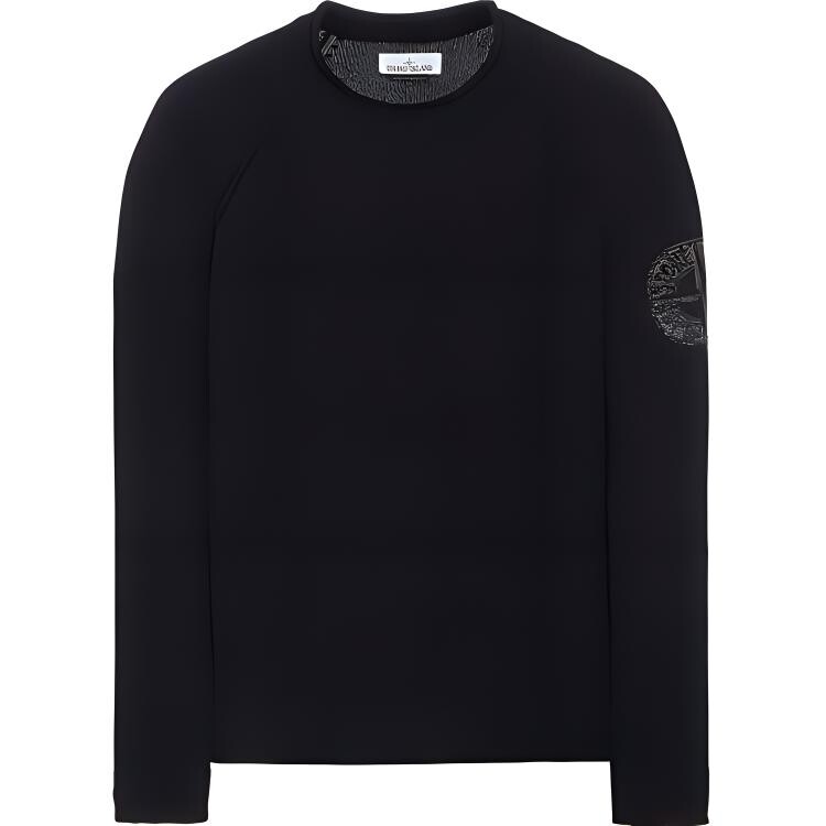 Свитер мужской Stone Island с логотипом на рукаве, черный
Свитер мужской Stone Island с логотипом на рукаве, черный