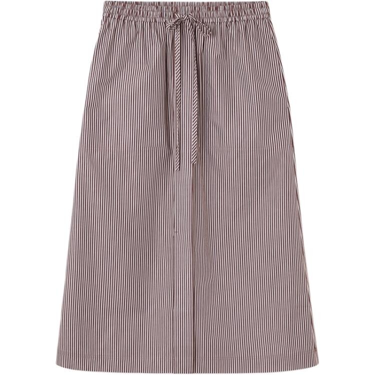 Повседневная длинная юбка женская коричневая/белая Cos
Повседневная длинная юбка женская коричневая/белая Cos
