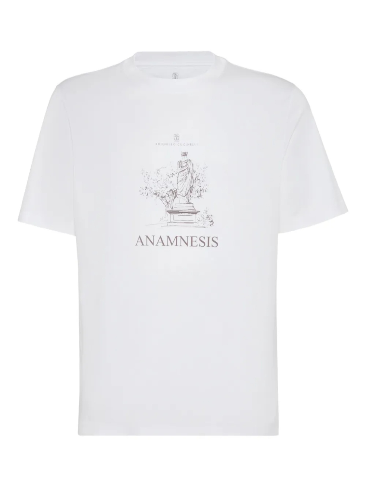Футболка Brunello Cucinelli с принтом статуи, белый
Футболка Brunello Cucinelli с принтом статуи, белый