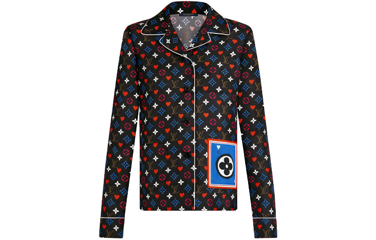 Куртка женская Louis Vuitton с ярким принтом, черный
Куртка женская Louis Vuitton с ярким принтом, черный