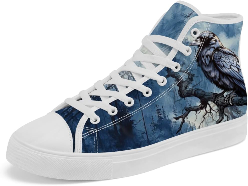 Мужские и женские высокие кеды chebing Raven на шнуровке, повседневные кроссовки из хлопка, синий
Мужские и женские высокие кеды chebing Raven на шнуровке, повседневные кроссовки из хлопка, синий