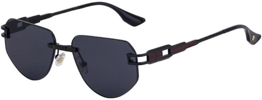 Модные овальные солнцезащитные очки для женщин и мужчин, винтажные, роскошные, без оправы, металлические, ретро, солнцезащитные очки с защитой от УФ-излучения UV400 LXLHWN, Black
Модные овальные солнцезащитные очки для женщин и мужчин, винтажные, роскошные, без оправы, металлические, ретро, солнцезащитные очки с защитой от УФ-излучения UV400 LXLHWN, Black