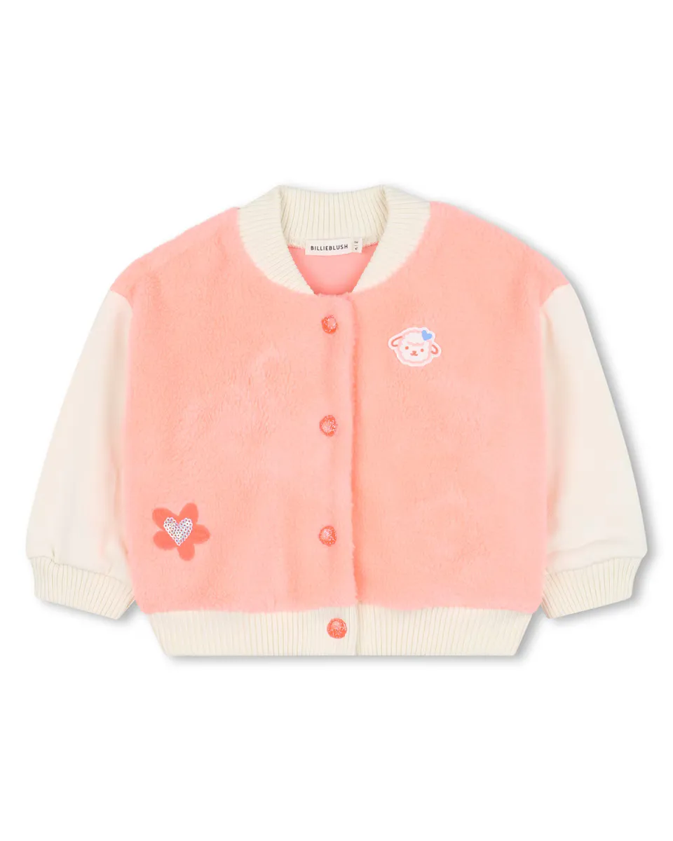 Детская куртка для девочки розового цвета с кнопками Billieblush, розовый
Детская куртка для девочки розового цвета с кнопками Billieblush, розовый