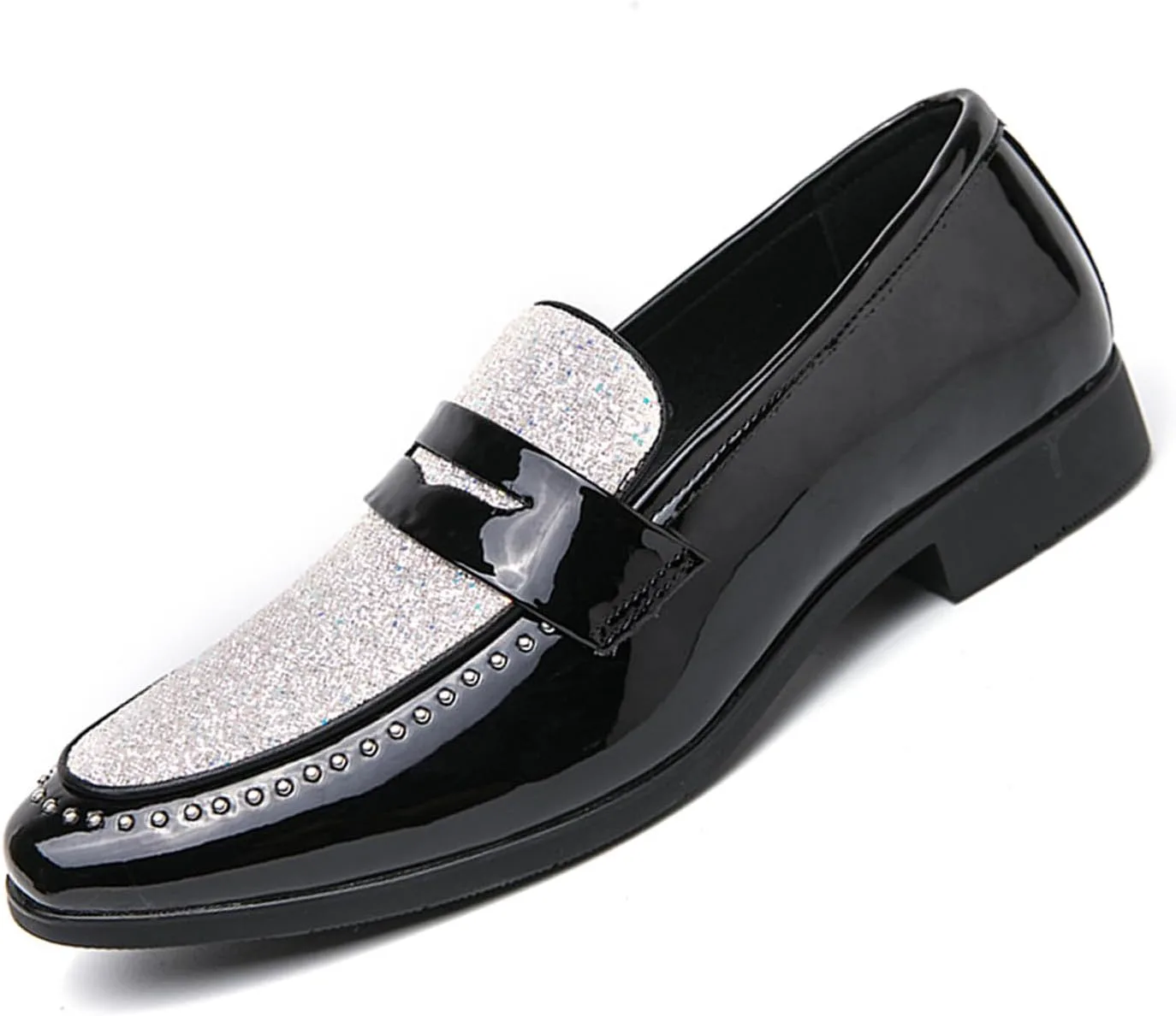 Мужские модные кожаные лоферы с комбинированными вставками, удобные слипоны, оксфорды для официальных мероприятий, вечеринки, выпускного или свадьбы Nileeke, белый
Мужские модные кожаные лоферы с комбинированными вставками, удобные слипоны, оксфорды для официальных мероприятий, вечеринки, выпускного или свадьбы Nileeke, белый