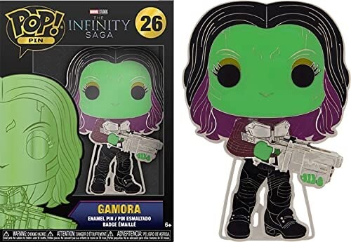 Лаунфлай Поп! Большая эмалированная булавка Marvel Infinity Saga: Gamora Chase Group — Гамора — эмалированные значки «Мстители: Война бесконечности» — милая коллекционная новинка брошь — для рюкзаков и сумок — идея подарка
Лаунфлай Поп! Большая эмалированная булавка Marvel Infinity Saga: Gamora Chase Group — Гамора — эмалированные значки «Мстители: Война бесконечности» — милая коллекционная новинка брошь — для рюкзаков и сумок — идея подарка