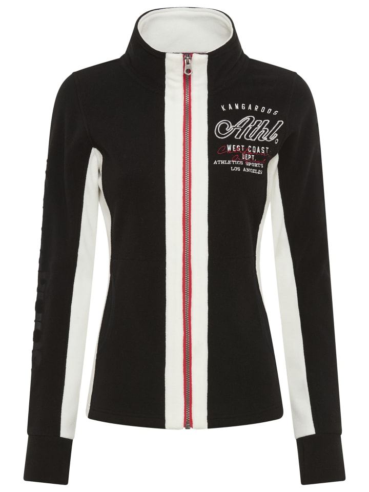 Флисовая куртка черного/белого цвета Kangaroos
Флисовая куртка черного/белого цвета Kangaroos