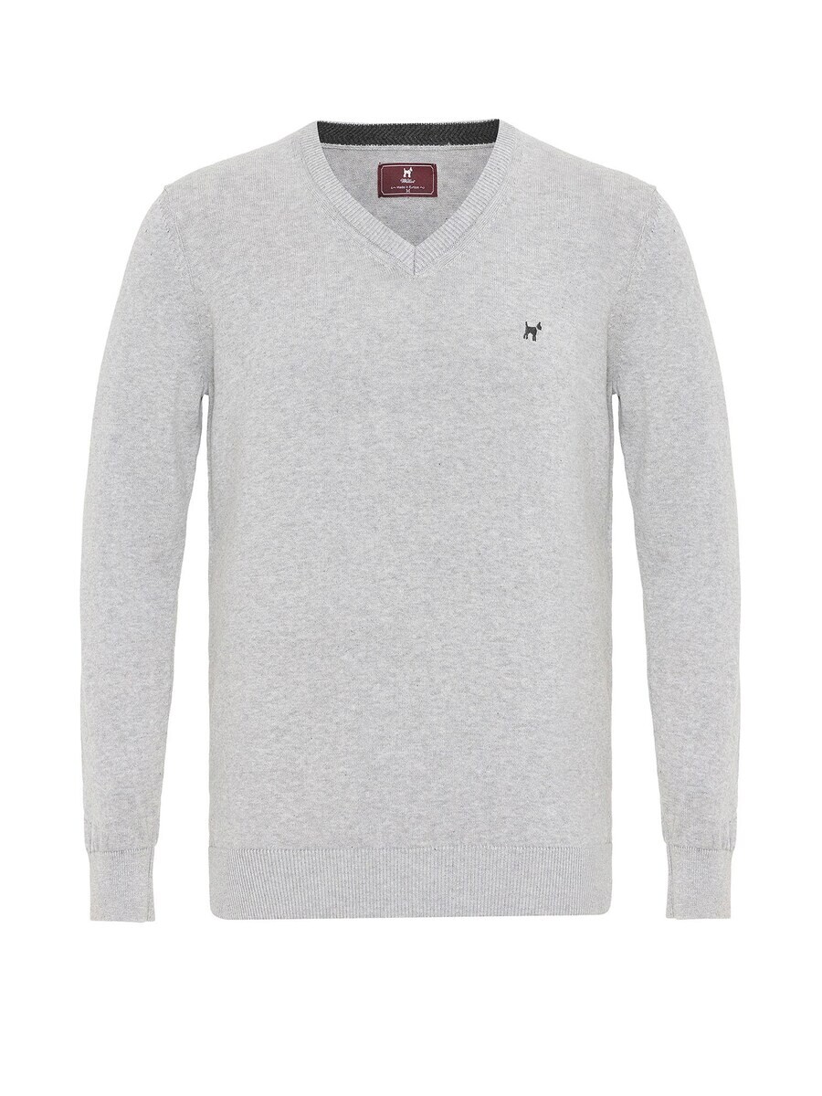 Свитер с v-образным вырезом Williot Sweater, светло-серый
Свитер с v-образным вырезом Williot Sweater, светло-серый