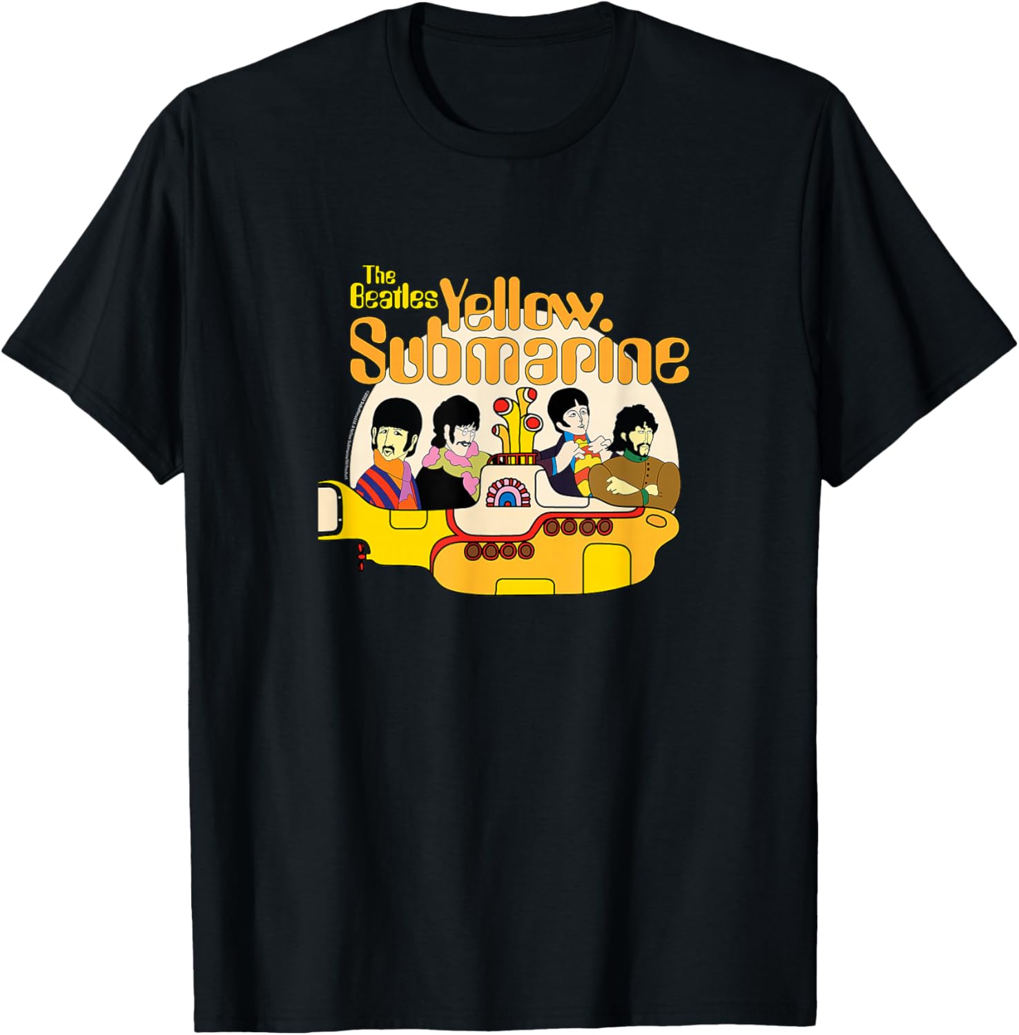 Футболка The Beatles - We All Live In A Yellow Submarine, черный
Футболка The Beatles - We All Live In A Yellow Submarine, черный