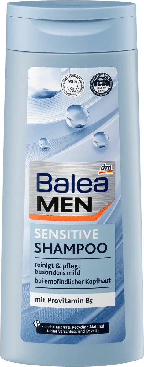 Шампунь Сенситив 300мл Balea
Шампунь Сенситив 300мл Balea