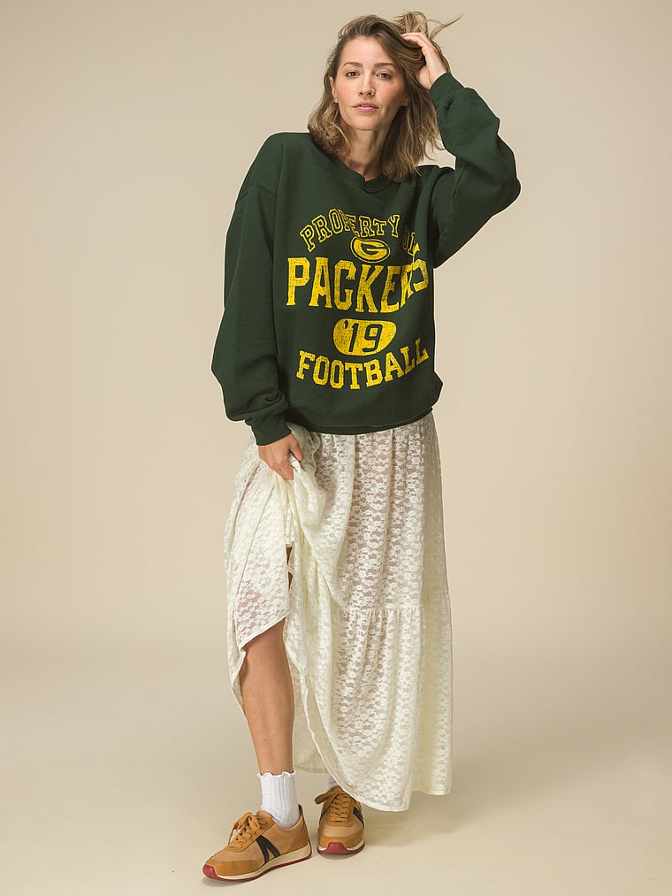 Флисовая толстовка команды Packers Property Crew Junk Food Clothing, dark green-packers
Флисовая толстовка команды Packers Property Crew Junk Food Clothing, dark green-packers