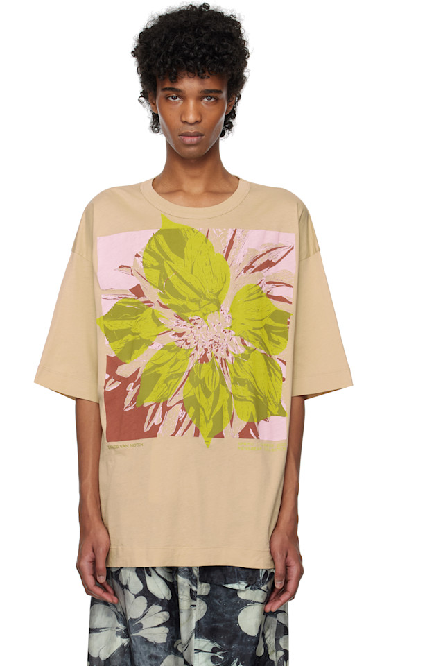 Футболка с логотипом Dries Van Noten, цвет cream
Футболка с логотипом Dries Van Noten, цвет cream