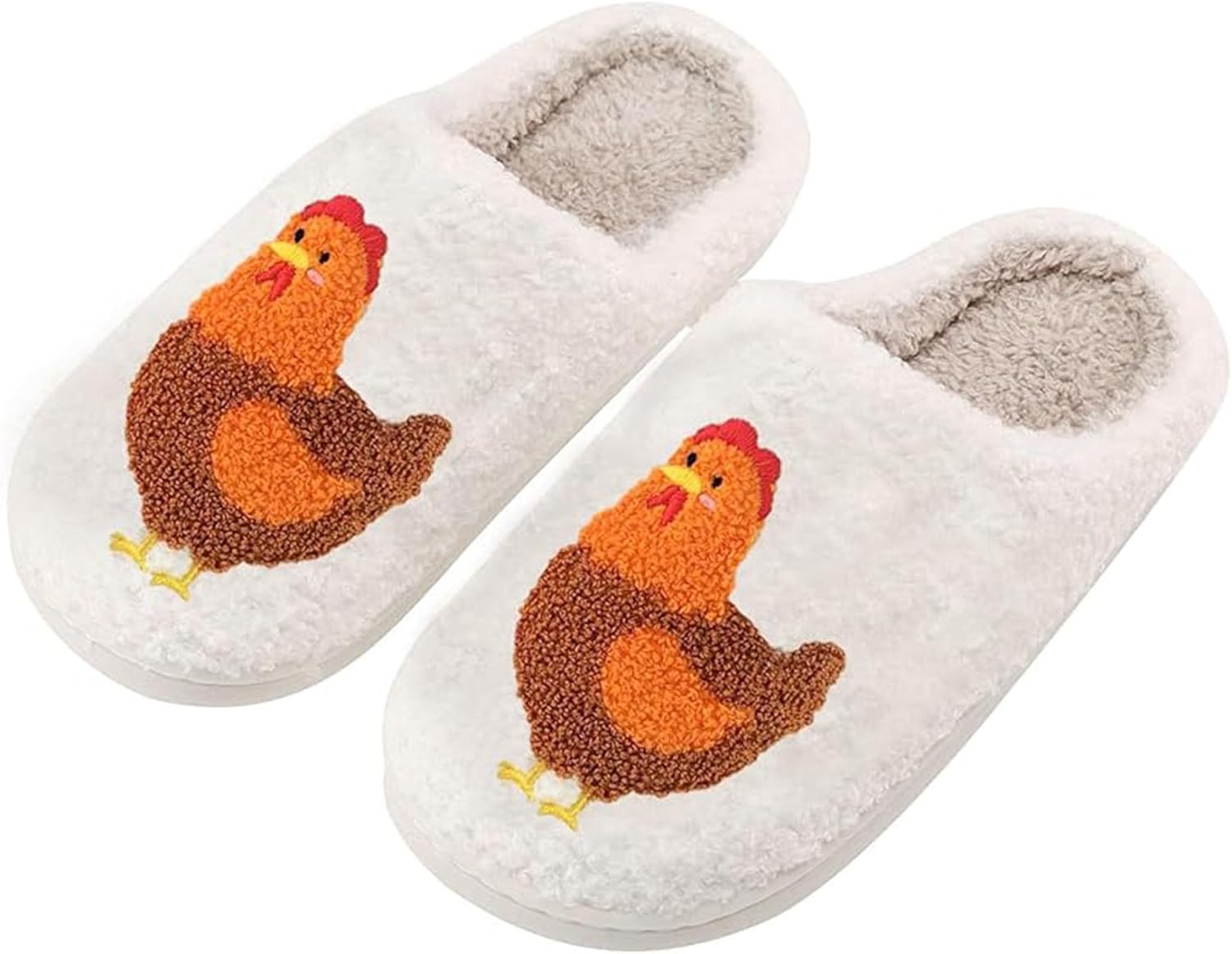 Тапочки LNERIP зимние женские и мужские, пушистые плюшевые, с животными, милые мультяшные домашние тапочки, теплые и уютные, для дома и улицы, для девушек и женщин, Chicken
Тапочки LNERIP зимние женские и мужские, пушистые плюшевые, с животными, милые мультяшные домашние тапочки, теплые и уютные, для дома и улицы, для девушек и женщин, Chicken