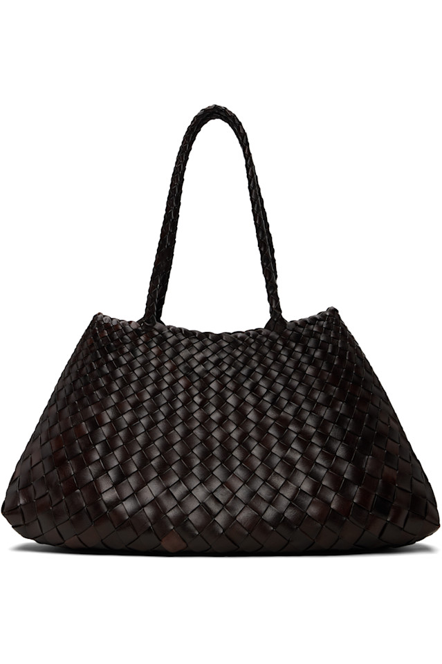 Dragon Diffusion Большая коричневая сумка-тоут Santa Croce
Dragon Diffusion Большая коричневая сумка-тоут Santa Croce