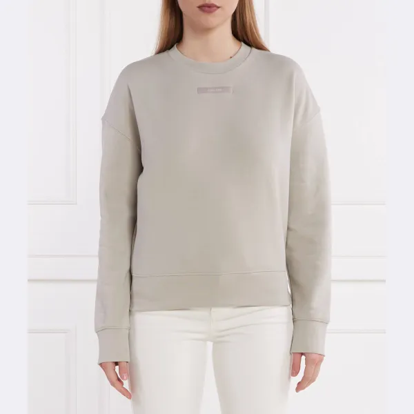 Толстовка обычного кроя с микро-логотипом Calvin Klein, бежевый
Толстовка обычного кроя с микро-логотипом Calvin Klein, бежевый