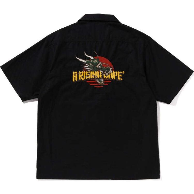 Рубашка для мужчин из серии A Rising Bape A Bathing Ape, черный
Рубашка для мужчин из серии A Rising Bape A Bathing Ape, черный