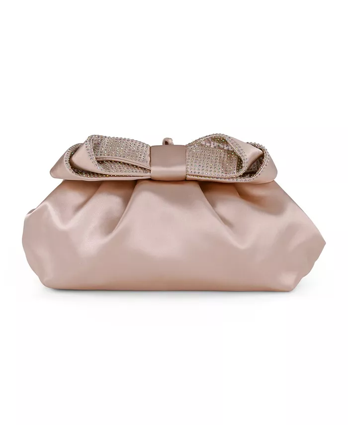 Женский клатч Posey с атласным бантом Jewel Badgley Mischka, коричневый/бежевый
Женский клатч Posey с атласным бантом Jewel Badgley Mischka, коричневый/бежевый