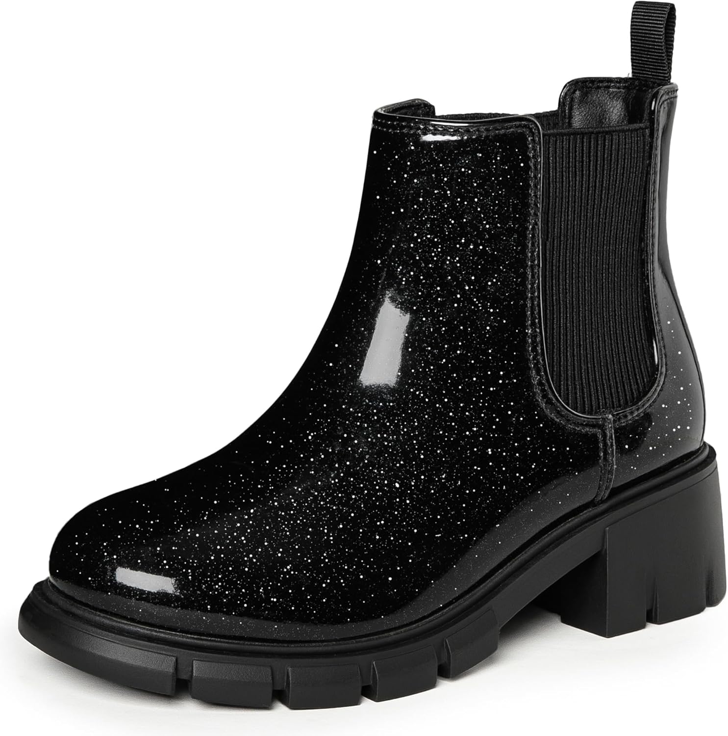 Детские Ботинки Dufannie для Девочек, Челси, с Эластичной Вставкой, Каблук Низкий, Подошва Lug, Осенние Ботинки для Маленьких и Больших Детей, Black Shiny
Детские Ботинки Dufannie для Девочек, Челси, с Эластичной Вставкой, Каблук Низкий, Подошва Lug, Осенние Ботинки для Маленьких и Больших Детей, Black Shiny