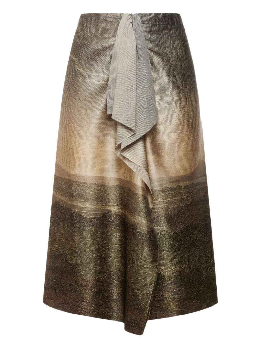 Миди-юбка с оборками Pierre-Louis Mascia, коричневый
Миди-юбка с оборками Pierre-Louis Mascia, коричневый