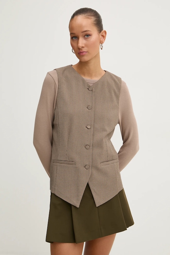 Жилет Abercrombie & Fitch, коричневый
Жилет Abercrombie & Fitch, коричневый