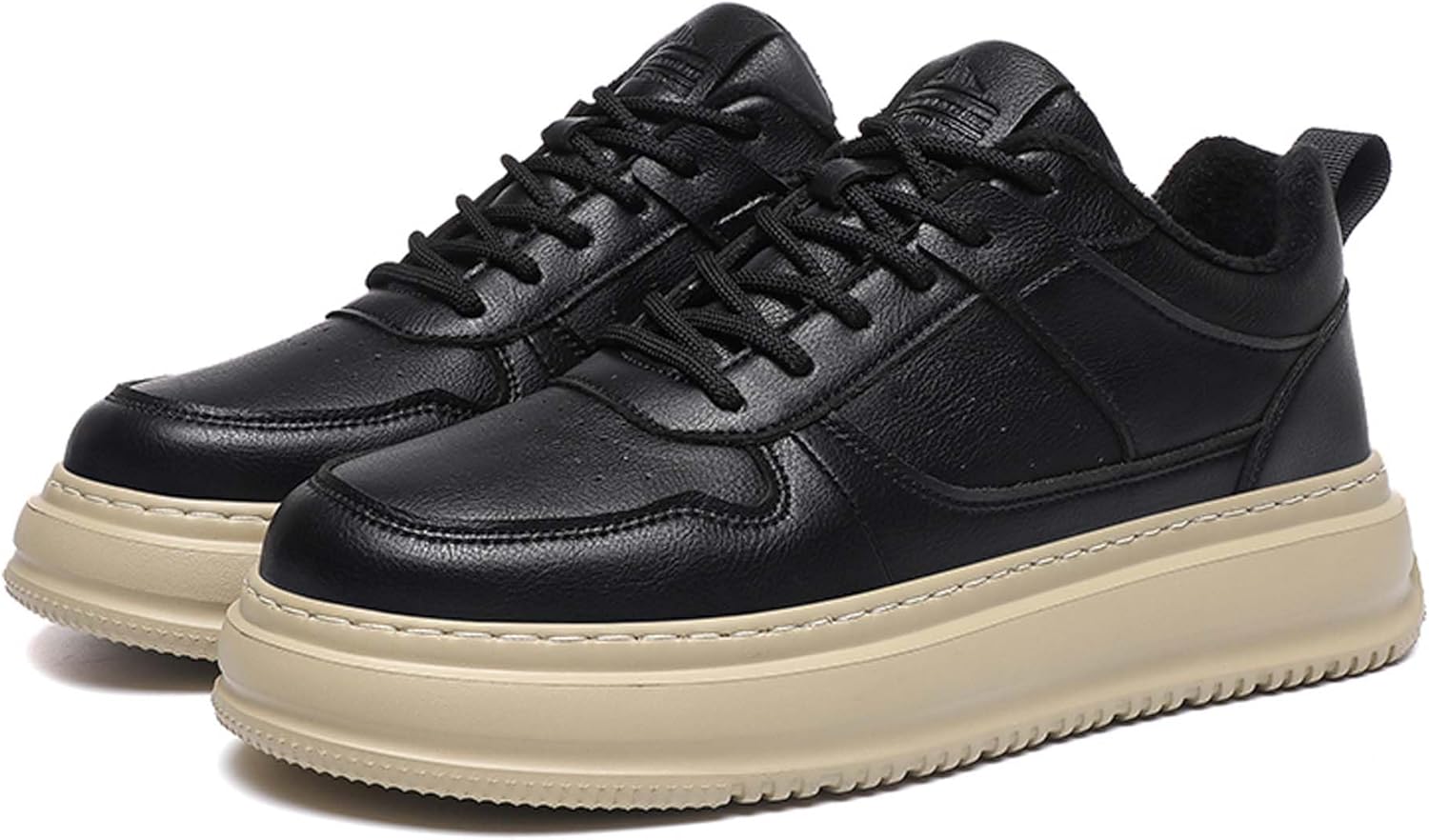 Мужские зимние кроссовки для скейтборда - модная повседневная обувь - бархатные теплые прогулочные ботинки - дышащие беговые кроссовки - обувь для активного отдыха на улице Dzbajrqm, черный
Мужские зимние кроссовки для скейтборда - модная повседневная обувь - бархатные теплые прогулочные ботинки - дышащие беговые кроссовки - обувь для активного отдыха на улице Dzbajrqm, черный