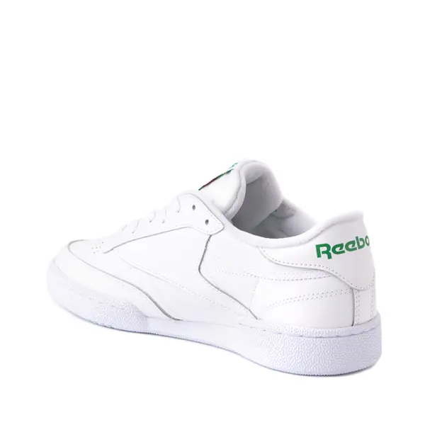 Кроссовки Mens Reebok Club C 85 Athletic Shoe, белый/зеленый 
Кроссовки Mens Reebok Club C 85 Athletic Shoe, белый/зеленый