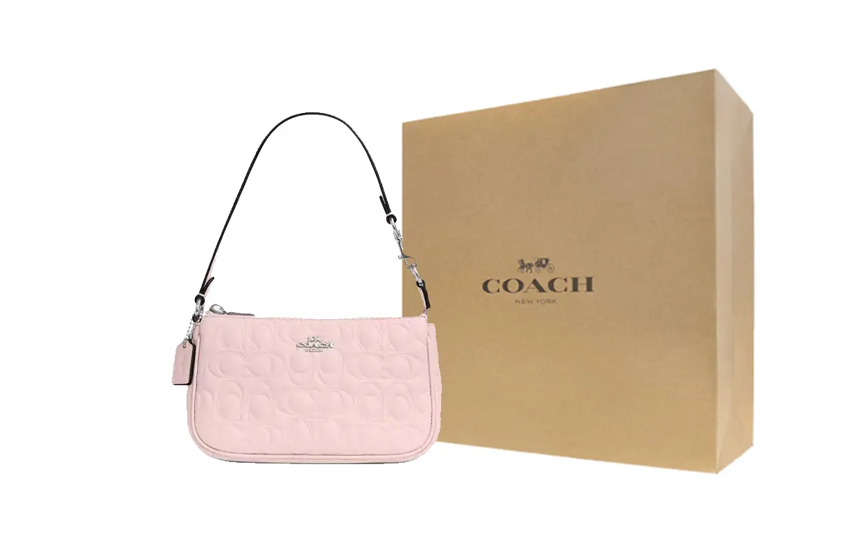 COACH Нолитская гладкая кожаная сумка через плечо
COACH Нолитская гладкая кожаная сумка через плечо