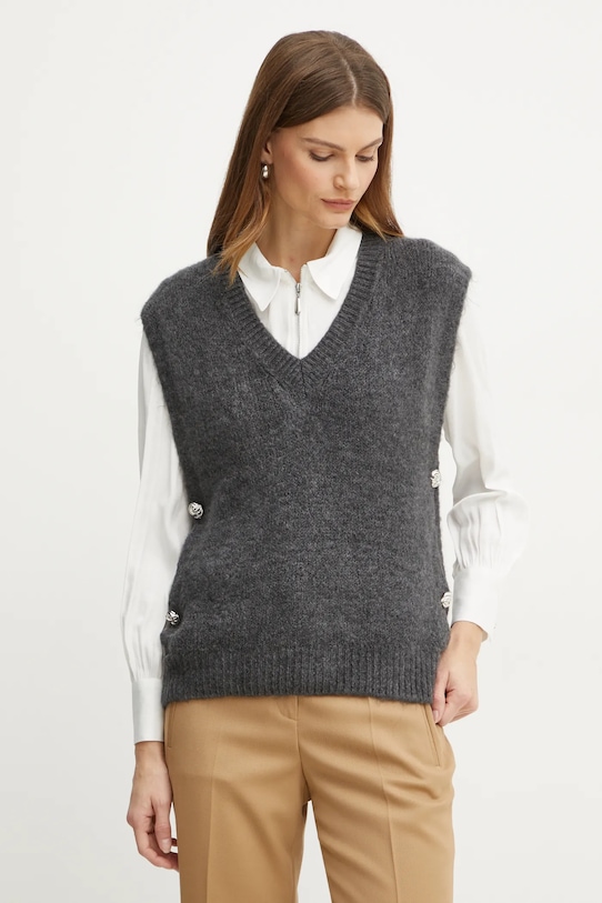 Жилет с добавлением шерсти Morgan, серый
Жилет с добавлением шерсти Morgan, серый
