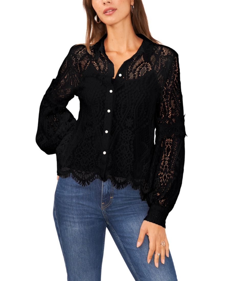 Женская блузка с длинным рукавом Vince Camuto, Rich Black
Женская блузка с длинным рукавом Vince Camuto, Rich Black