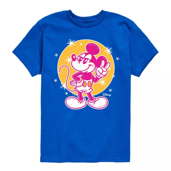 Футболка для мальчиков 8-20 с принтом Микки Мауса Disney, синий
Футболка для мальчиков 8-20 с принтом Микки Мауса Disney, синий