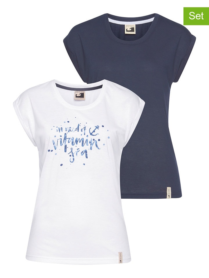 OCEAN SPORTSWEAR Комплект из 2 штук: футболка белого/темно-синего цвета, Синий, OCEAN SPORTSWEAR Комплект из 2 штук: футболка белого/темно-синего цвета
OCEAN SPORTSWEAR Комплект из 2 штук: футболка белого/темно-синего цвета, Синий, OCEAN SPORTSWEAR Комплект из 2 штук: футболка белого/темно-синего цвета