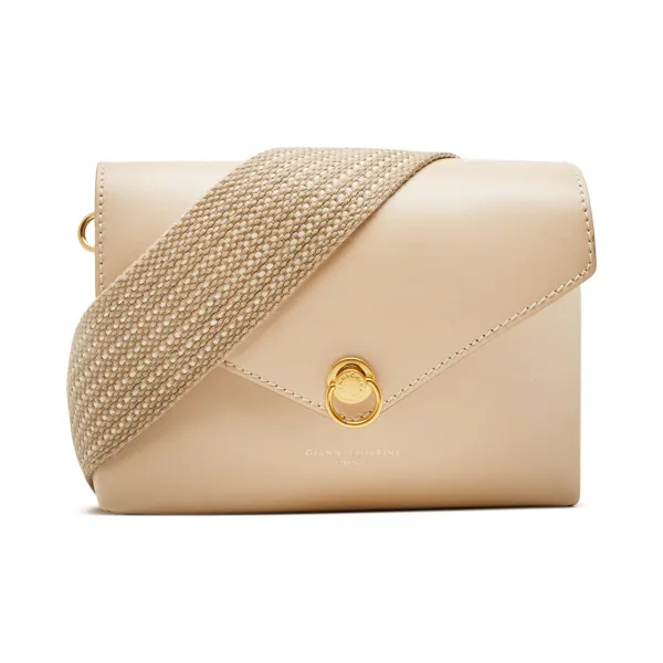 Кожаная сумка-мессенджер Gianni Chiarini, бежевый
Кожаная сумка-мессенджер Gianni Chiarini, бежевый