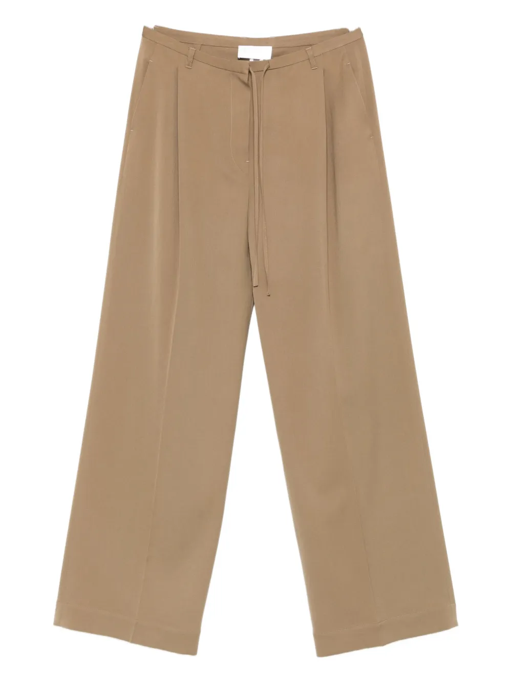 Брюки со складками и шнурком Christian Wijnants, нейтральный
Брюки со складками и шнурком Christian Wijnants, нейтральный