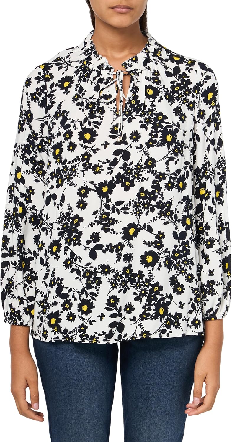 Женская спортивная блузка с длинным рукавом Tommy Hilfiger с завязкой, Ivory Multi
Женская спортивная блузка с длинным рукавом Tommy Hilfiger с завязкой, Ivory Multi