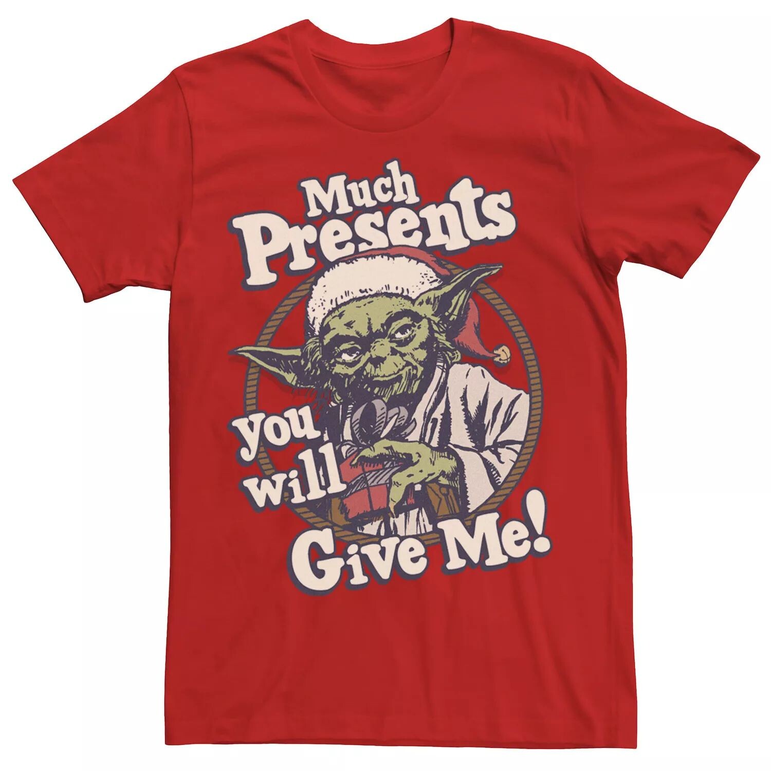 Мужская футболка «Звездные войны Йода представляет, которую вы подарите» Licensed Character
Мужская футболка «Звездные войны Йода представляет, которую вы подарите» Licensed Character