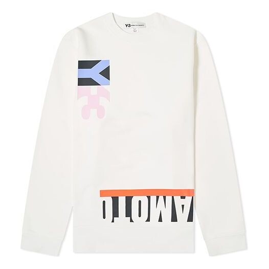 Толстовка men's y-3 alphabet printing pattern round neck pullover white Adidas, белый
Толстовка men's y-3 alphabet printing pattern round neck pullover white Adidas, белый