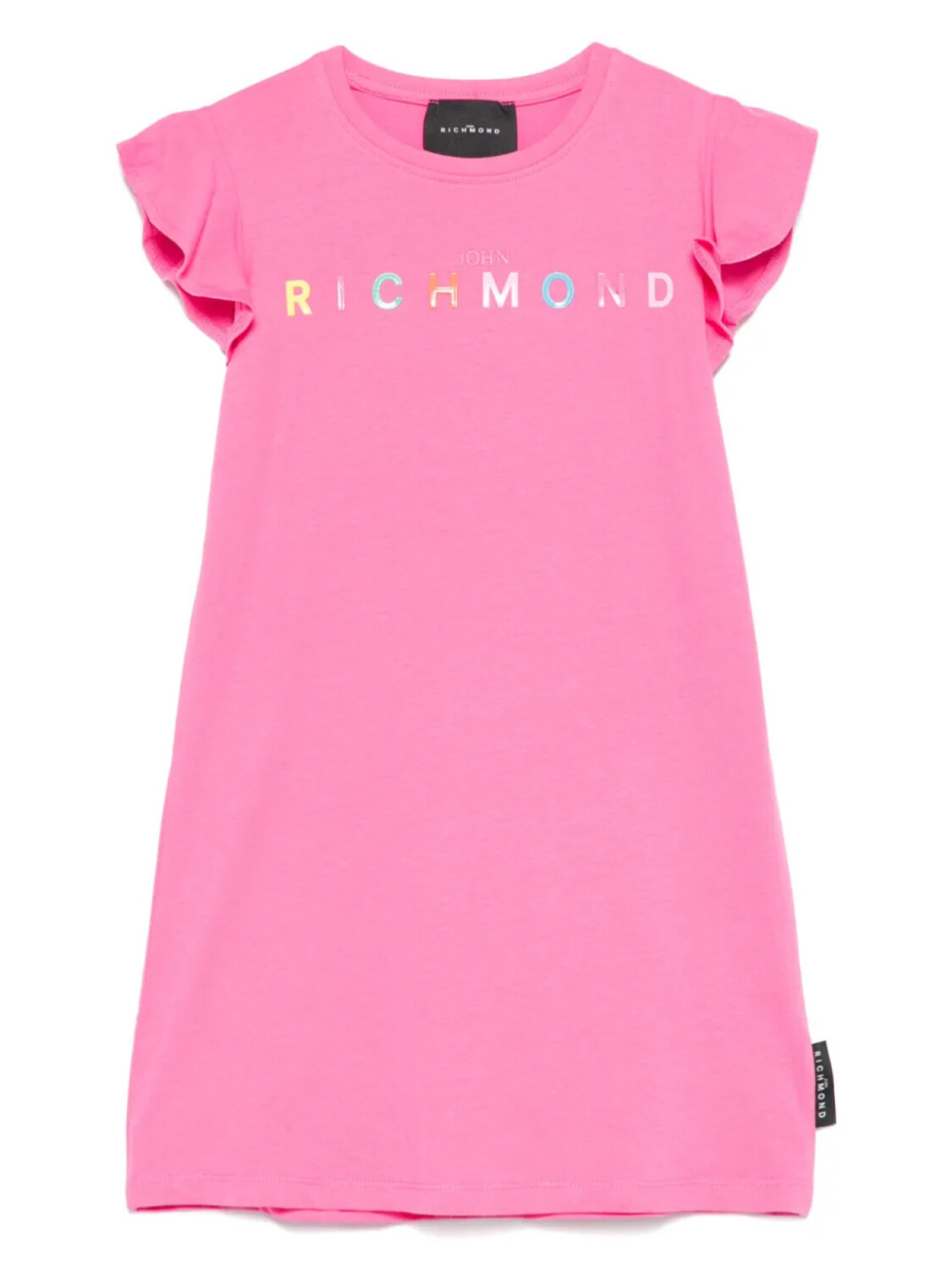 Платье John Richmond Junior с прорезиненным логотипом, розовый
Платье John Richmond Junior с прорезиненным логотипом, розовый