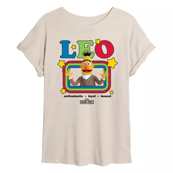 Футболка большого размера с изображением Берта Лео из «Улицы Сезам» для юниоров Licensed Character, бежевый
Футболка большого размера с изображением Берта Лео из «Улицы Сезам» для юниоров Licensed Character, бежевый