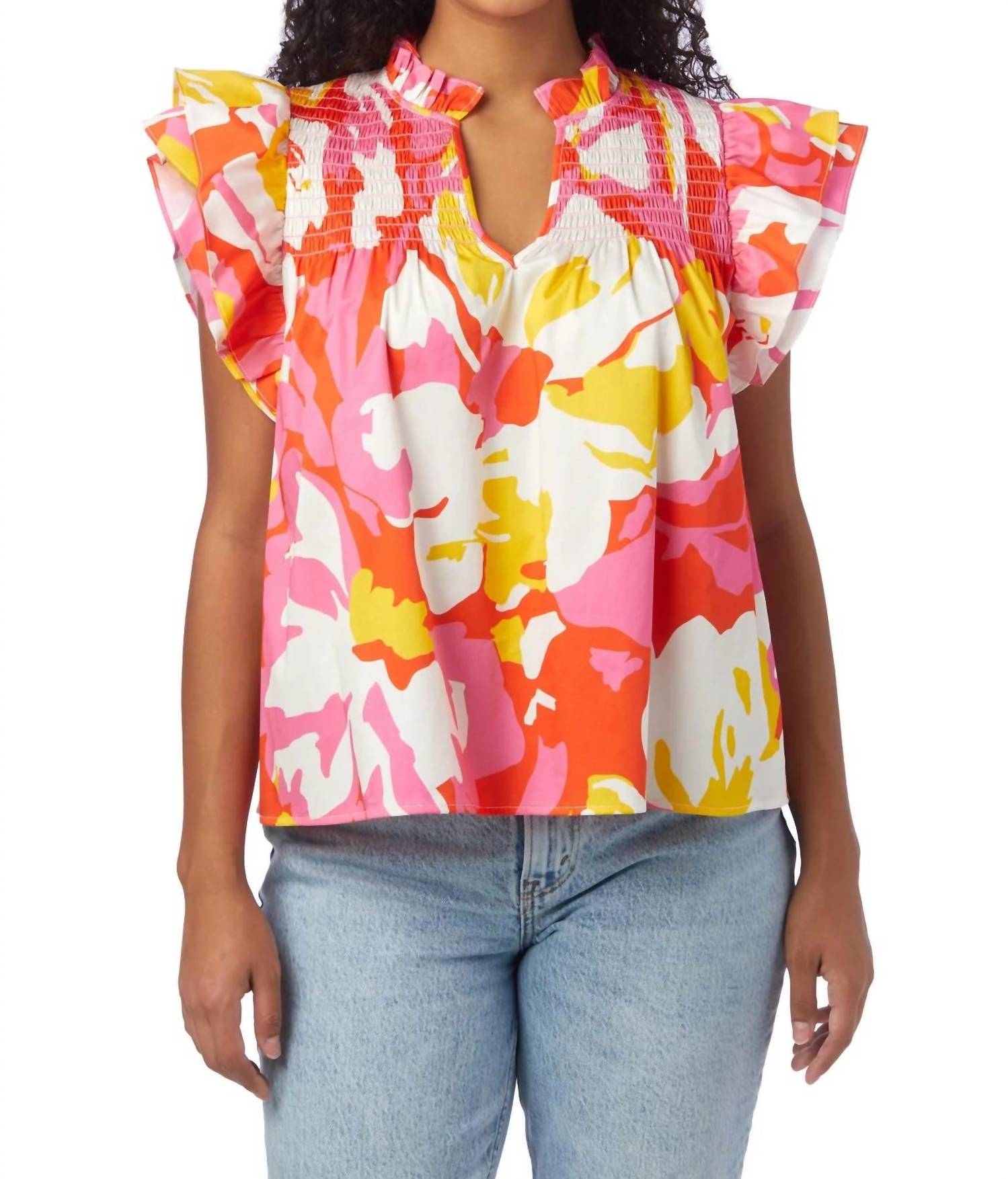 Топ Layla в коралловом цвете Charm Crosby by Mollie Burch
Топ Layla в коралловом цвете Charm Crosby by Mollie Burch