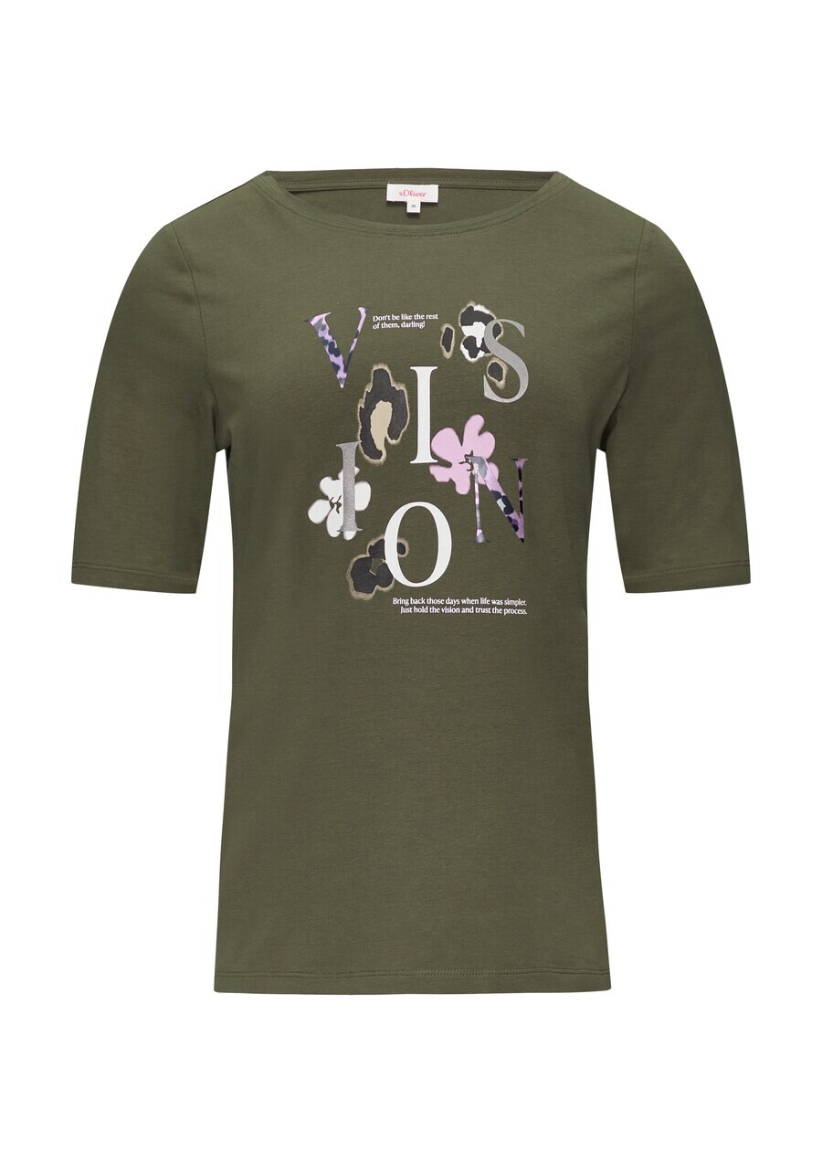 Футболка s.Oliver Shirt, оливковый
Футболка s.Oliver Shirt, оливковый