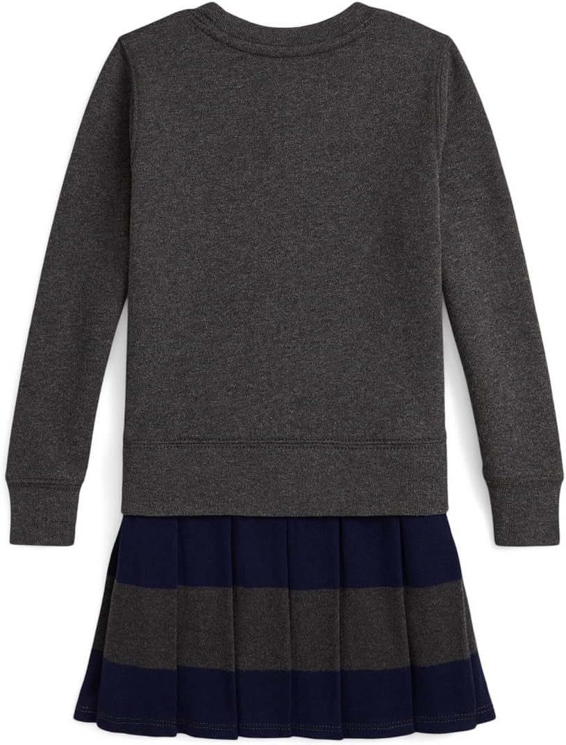 Платье Polo Ralph Lauren Kids Big Pony Fleece Sweatshirt Dress, цвет Windsor Heather
Платье Polo Ralph Lauren Kids Big Pony Fleece Sweatshirt Dress, цвет Windsor Heather