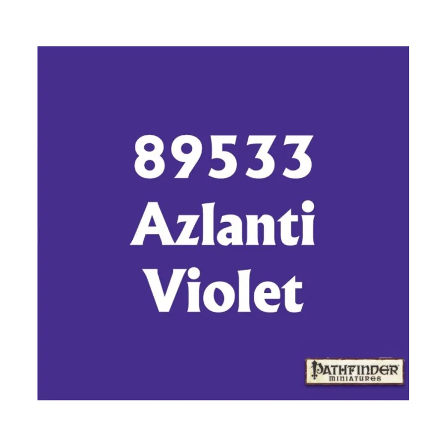 Азланти Фиолетовый, Master Series Paints - Pathfinder Colors
Азланти Фиолетовый, Master Series Paints - Pathfinder Colors