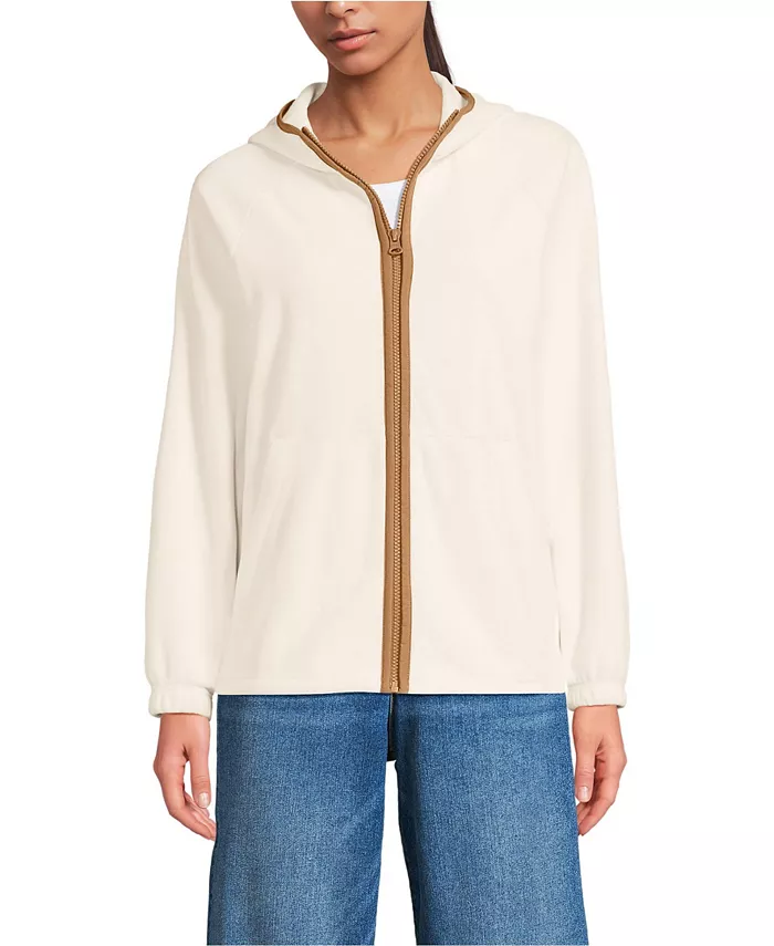 Женская флисовая куртка Anyweather RainDefense на молнии Lands' End, белый
Женская флисовая куртка Anyweather RainDefense на молнии Lands' End, белый