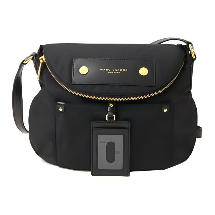 Нейлоновая плечевая сумка через плечо женская черная MARC JACOBS
Нейлоновая плечевая сумка через плечо женская черная MARC JACOBS