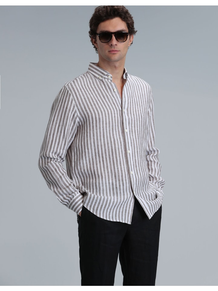 Рубашка НОВАЯ в КОРИЧНЕВОМ цвете Lufian
Рубашка НОВАЯ в КОРИЧНЕВОМ цвете Lufian