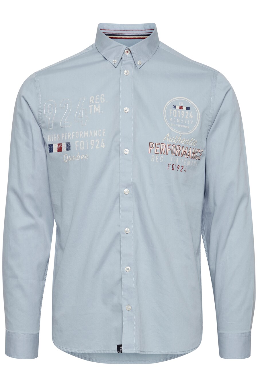 Рубашка на пуговицах классического кроя FQ1924, Blue
Рубашка на пуговицах классического кроя FQ1924, Blue