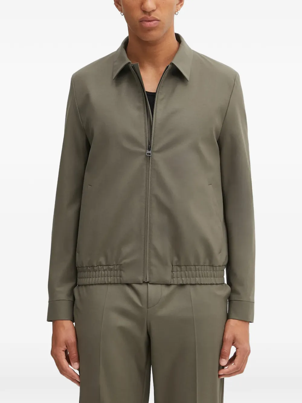 Куртка Helly на молнии с воротником Hugo, зеленый
Куртка Helly на молнии с воротником Hugo, зеленый