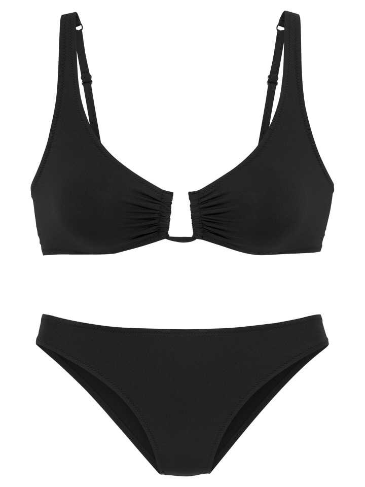Комплект бикини sOliver, черный
Комплект бикини sOliver, черный